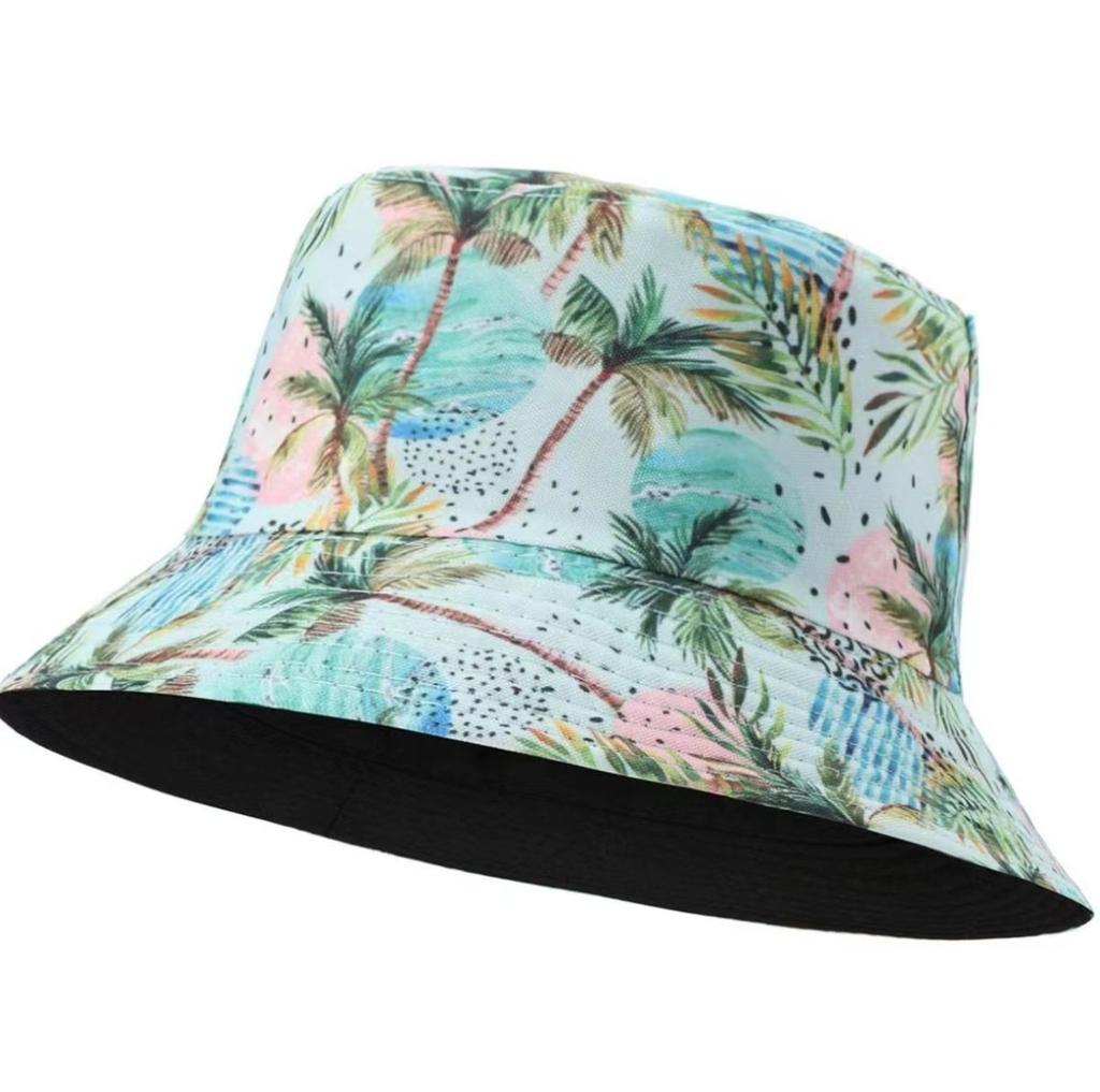 Цветочная шляпа рыбака для мужчин и женщин, модная летняя шляпа от солнца, солнцезащитная шляпа с узором «тай-дай», складная шляпа для бассейна