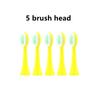 Sonic Electric Toothbrush Children's Clean Timer Cartoon Kids With Replacement Head Ultrasonic  IPX6 Waterproof Rechargeable