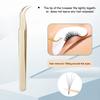 Eyelash Tweezers Grafting Eyelash Tweezers Beauty Eyelash Tweezers Blooming Golden Feather Clip False Eyelash Clip Beauty Tool