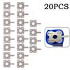 20Pcs 4S Lithium Battery Pack Replace Spot Welding Nickel Sheet U-Shaped
