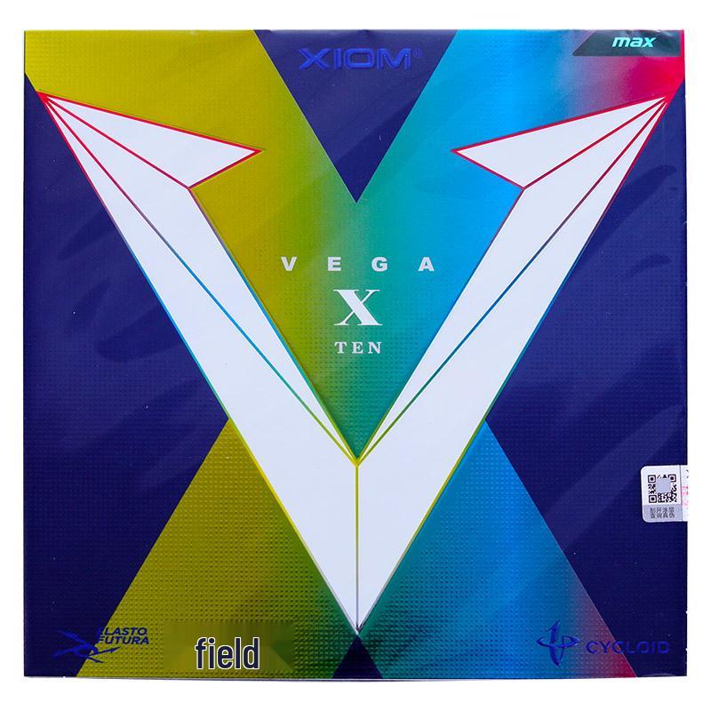 Накладка для настольного тенниса Xiom Fierce VEGA Weijia Gold V Sky (Корейский цвет, Анти-спин)