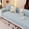 Cotton Sofa Cushion Universal In All Seasons Washed Quilted Sofa Cover Straight Row Three-Seat Sofa Cushion Universal In All Seasons