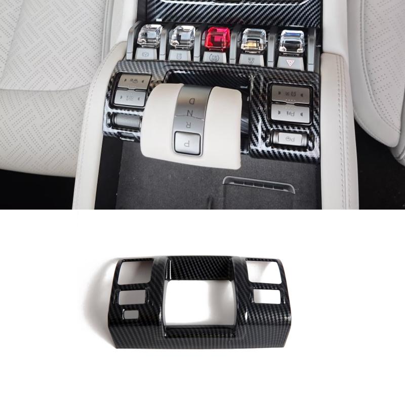 Для BYD Formula Leopard Titanium 3 2025 Панель переключателя стеклоподъемника из АБС-пластика и углеродного волокна, кнопка блока переключения передач, крышка подстаканника
