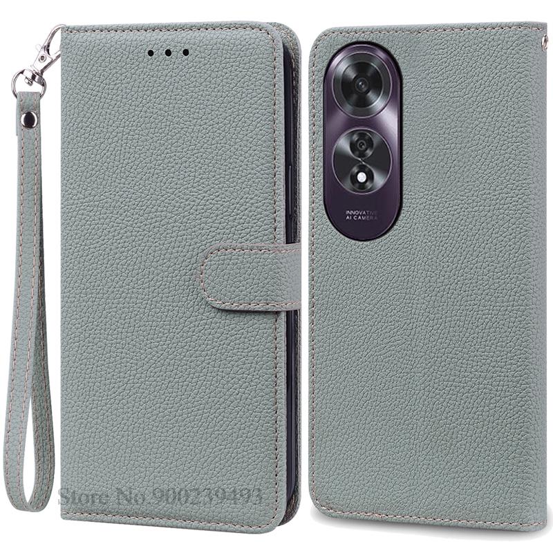 For OPPO A60 4G Case Wallet Flip Leather Case For OPPO A60 Cover Book Fundas For Oppo A60 Mobile Case Coque Shell