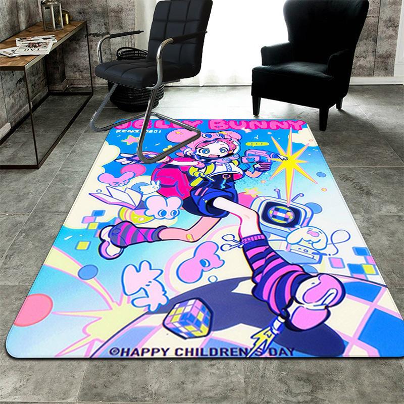 Game: Muse Dash Rug Floor Mat for Living Room or Bedroom Soft and Comfortable Carpet a Gift for Birthday and Holiday.SFF0917393