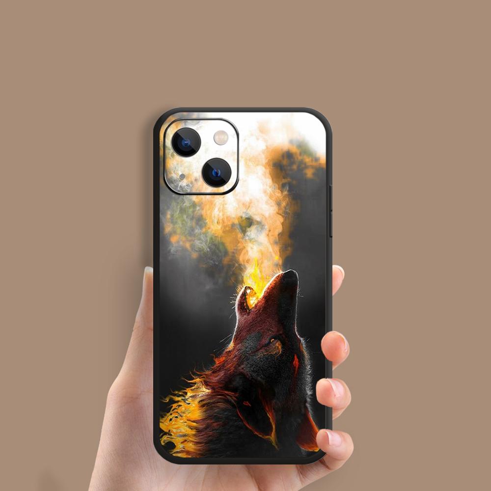 Чехол для телефона Babaite Angry Snow Wolf для iPhone Samsung Galaxy Redmi Xiaomi Oppo OnePlus Note SA 7 8 9 10 11 12 13 14 20 21 22 23 53 54 Pro Plus Ultra