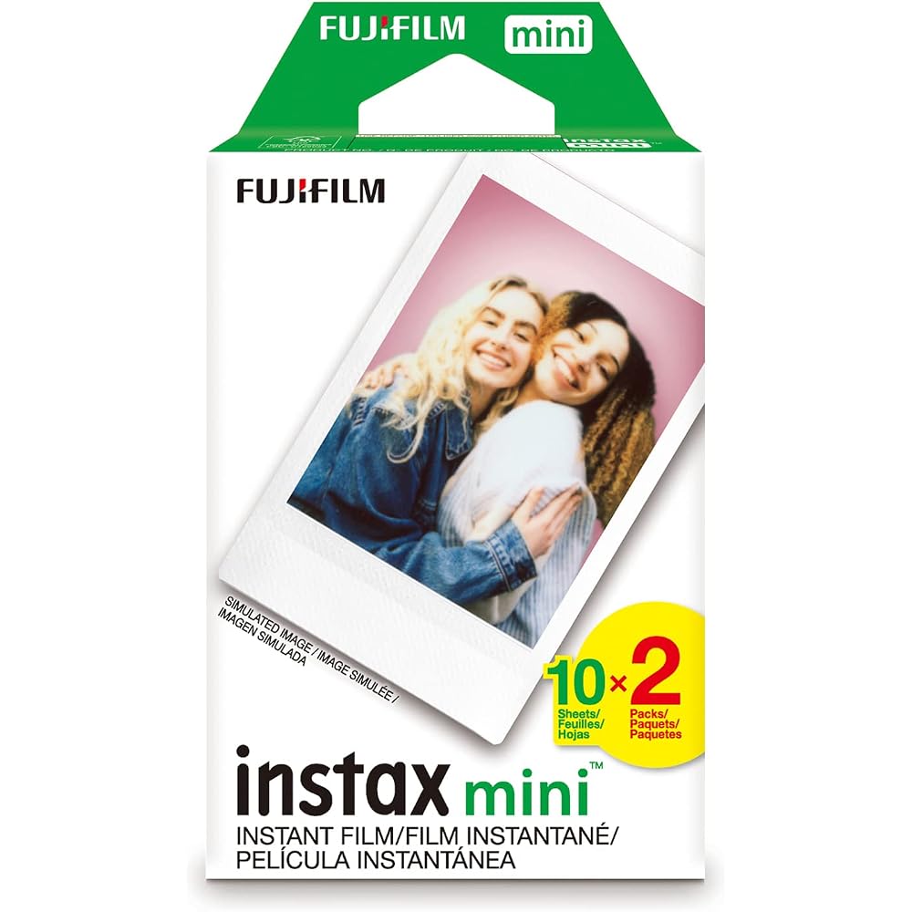 Fujifilm Instax Mini Instant Film Двойная упаковка (белый)