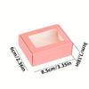 10/20Pcs Kraft Paper Candy Cake Boxes Square Handmade Soap Case  Birthday Presents Packaging