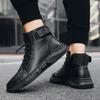 Men's Boots Autumn Large 48 Soft Bottom Elastic Band Comfort Anti Slip Waterproof Windproof Platform British Fashion Boots
