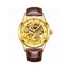 Gold Dragon Design Luxury Automatic Mechanical Watch for Men Super Brand Stainless Steel Luminous Waterproof Men's Watch