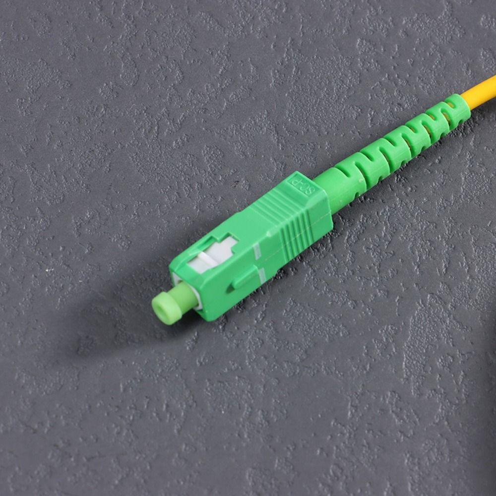 Yellow FTTH Splitter Box Low Loss Fiber Coupler New Fiber Optic Splitter Computer Accessories