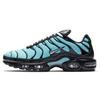 Air Max Plus Aqua Silver Men Sneakers Blue Metallic-Silver Black CV8838-400