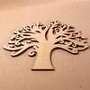 10 шт. Деревянный МДФ Осеннее дерево Ремесло Пустой Свадебный Гостевая Книга Декупаж Семья ARI