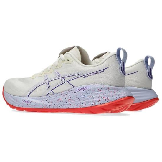 Asics Кроссовки Gel Cumulus 27 Tokyo Cream Edo Purple Женские Белые 1012B955-500