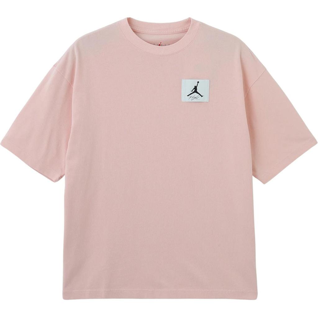 Jordan Flight Essentials T Shirts Men's Pink Crew Neck Moderate DZ0605-622