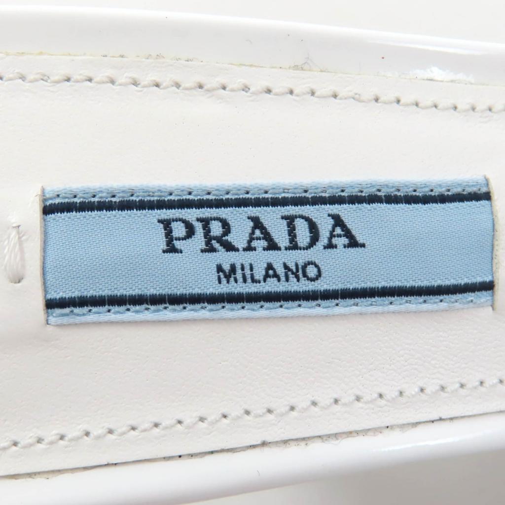 Excellent PRADA Sandals white leather Women 34 Used