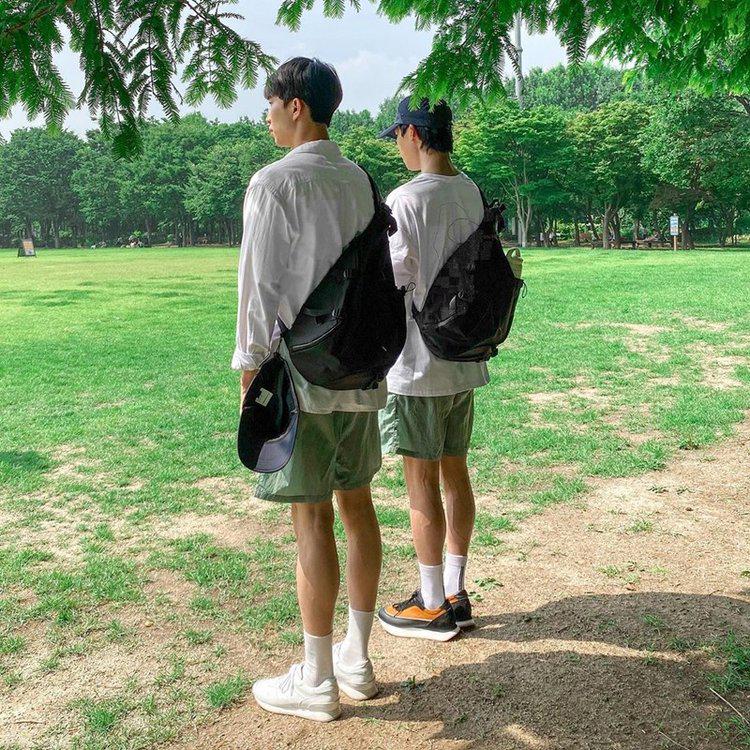 Мужская нейлоновая сумка-мессенджер — модная, многоцелевая, однотонная, спортивная и для отдыха на плече