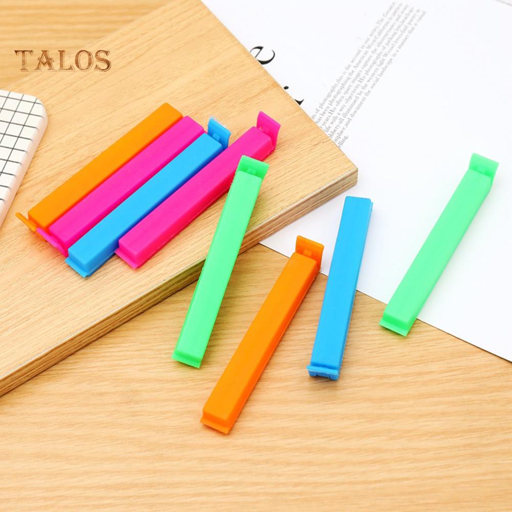 Многоразовые пакеты для банок на кухне для хранения закусок Уплотнитель для запечатывания пакетов с зажимом для запечатывания Пластиковый инструмент