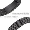 22 мм 20 мм Ремешок для Samsung Galaxy 7 6 5 4 40/44 мм 6Classic Gear S3 Active2 Браслет из нержавеющей стали для Huawei GT3 4Pro Amazfit