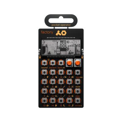 Teenage Engineering Заводской Pocket Operator Синтезатор TE010AS016 [Официально импортирован] PO-16 Мелодия/Лид