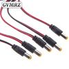 5PCS DC Power Male Female Cable 12V Plug DC Adapter Cable Plug Connector For CCTV Camera DC Plug 5.5*2.1mm 5.5x2.1