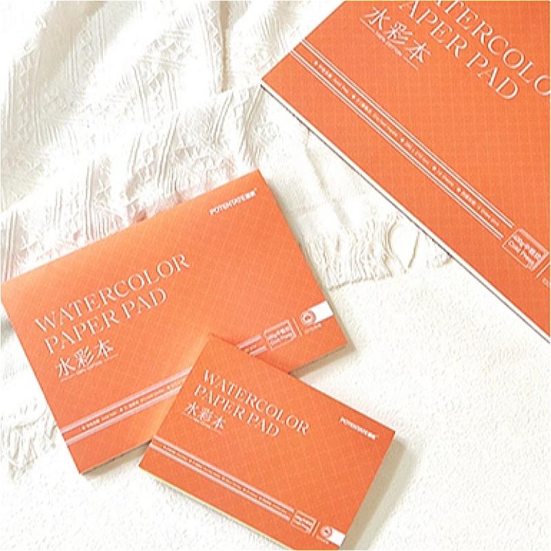 POTENTATE 100% Хлопок Бумага для акварели 400 г Устойчива к царапинам Устойчива к смыванию Различные размеры Специальная для акварельной живописи