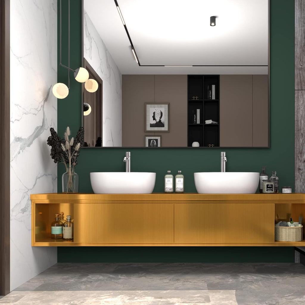 Металлический стиль Обои Декоративная самоклеящаяся пленка Матовый серебристый/золотистый Контактная бумага ПВХ Водонепроницаемая Наклейка для бытовой техники DIY