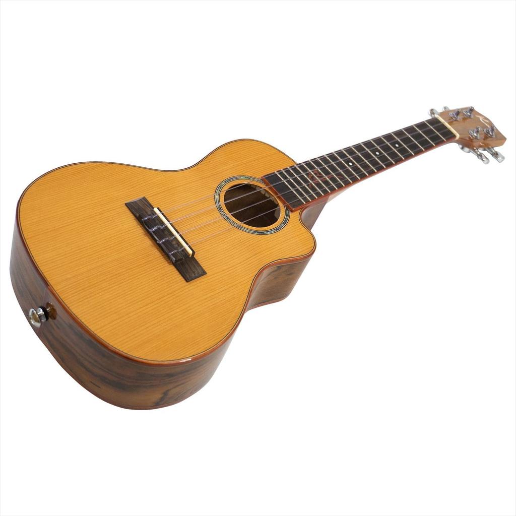 Укулеле концертного размера с внутренней проверкой [Kai UKULELE] KC-700C (с корпусом)