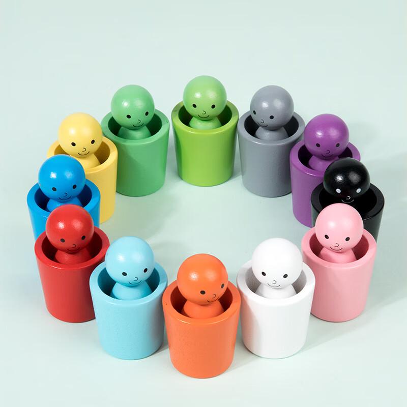 Игрушка Brangdy Сортировка по цвету и стаканчики для stacking