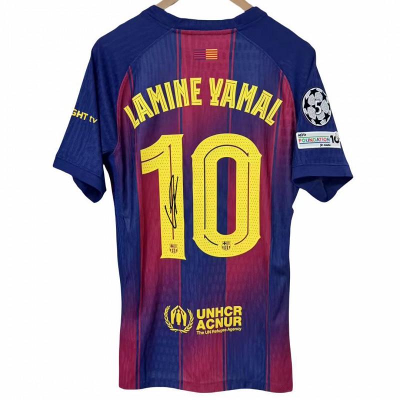 2025-2026 Authentic Signature Soccer Jersey Men Women Short Sleeve Football Kit Mbapp Yamal Saka Dembl Vincius Rice