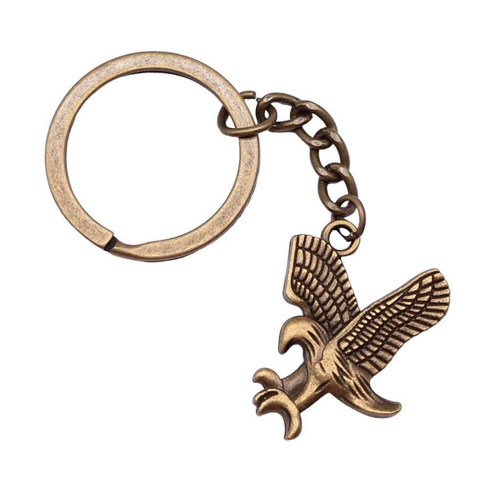 Eagle Keychain Charms Pendants Animal Lover Keepsake Key Ring 28mm