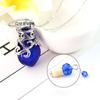 Multicolor Perfume Vial Necklace Glass Vial Perfume Bottle Necklaces Wishing Bottle Pendant  Gift