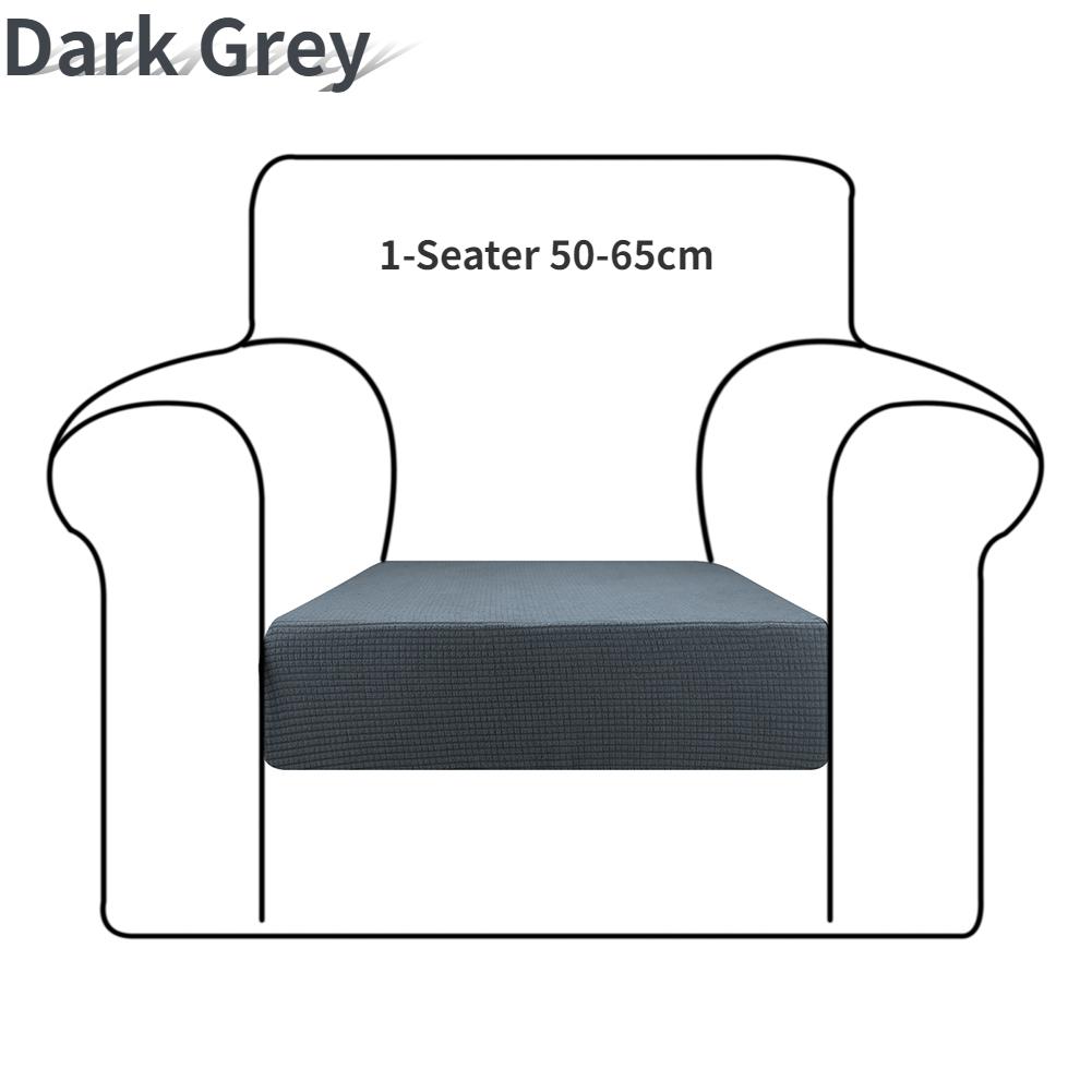 Stretch Jacquard Couch Cushion Covers Chair Sofa Covers Seat Cushion Slipcovers Cushion Protector for 1-2-3 Seaters Replacement