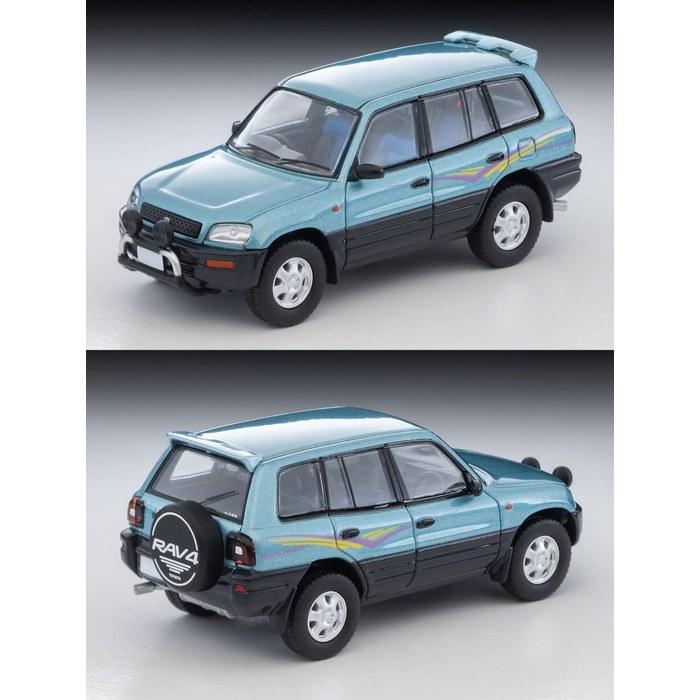 TOMYTEC Tomica Limited Vintage Neo 1/64 LV-N354b Toyota RAV4L V Light Blue/Gray '95