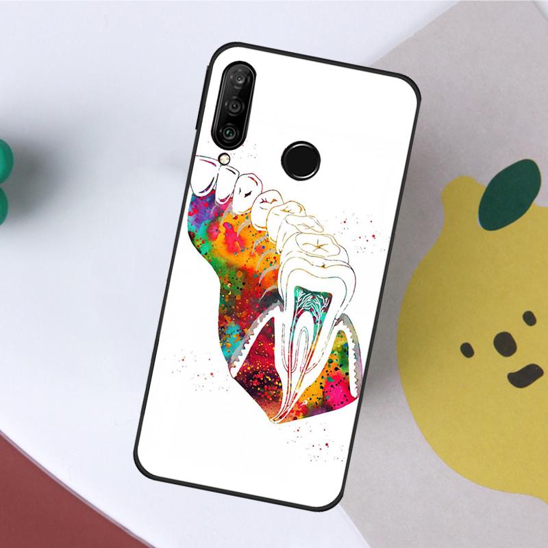 The Dentist Tooth For Huawei Nova 10 9 SE 11 Pro Y60 Y70 Y90 Y61 Y91 Y72 Y73 12i 11i 8i P20 P40 P30 Lite Case