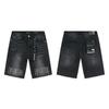 Модный бренд PURPLE BRAND JEANS Европейские и американские уличные свободные универсальные джинсовые шорты для мужчин и женщин