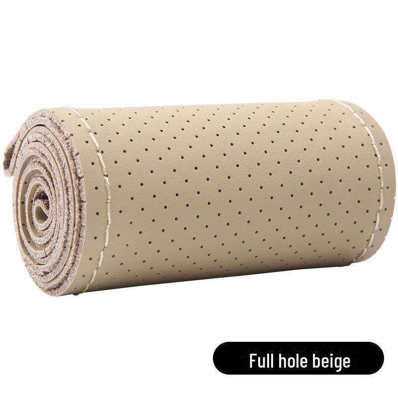 Универсальная оплетка на руль из коровьей кожи ручной работы для всех сезонов