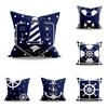 Nautical Theme Series Printed Pillowcases Home Decoration Living Room Sofa Cushion Cover Bedroom Room Dormitory Decoration
