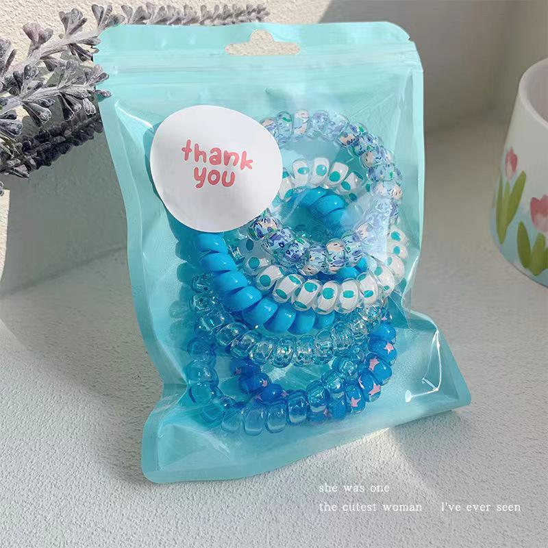 Summer Gradient Elastic Hair Band for Girls