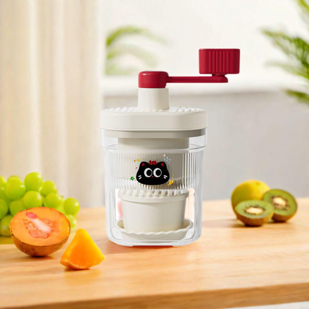 Hand Crank Ice Crushers Manual Smoothie Maker Mini Shaved Ice Machine  Food Stalls