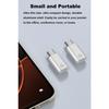AreMe USB C to Lightning Headphone Audio Adapter, 2 Pack USB C Male to Lightning Female Earbuds Converter Support Line Control