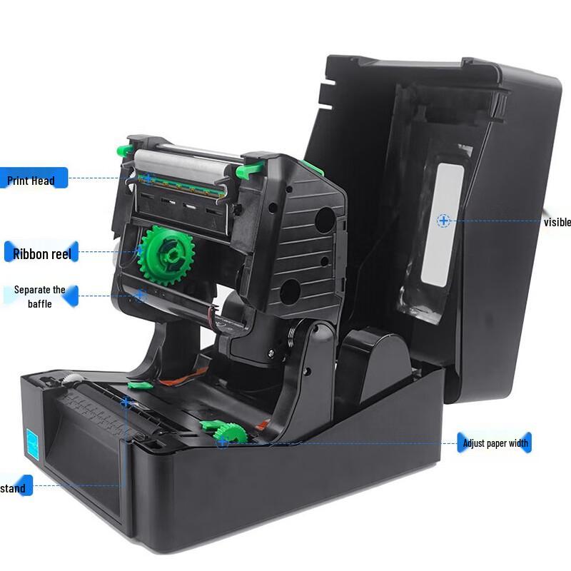 TSC TE Series Desktop Barcode Label Printer