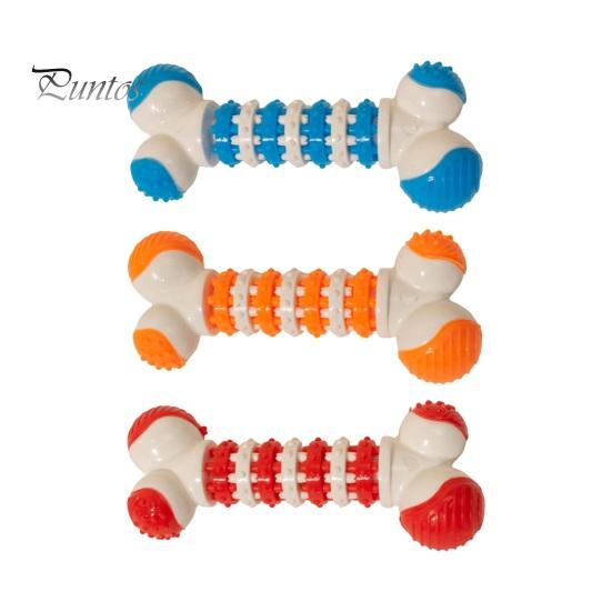 Неразрушимые игрушки для жевания собак, интерактивная игрушка для зубов щенка, игрушка для чистки зубов, облегчение скуки, зубчатая кость, игрушка для домашних животных для агрессивных жевателей, маленький средний