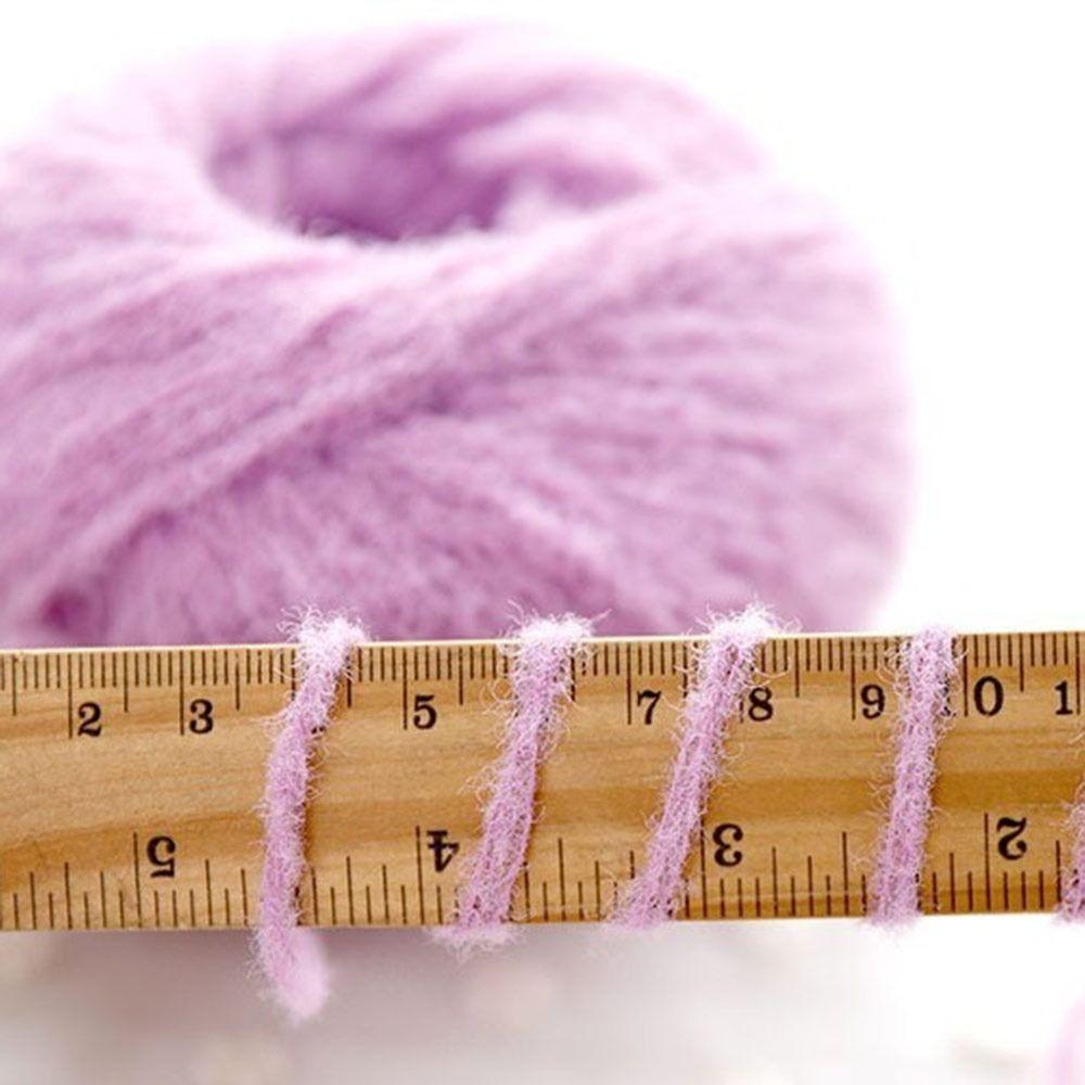 Multicolor Wool Ball Cotton Candy Yarn Ball Woven Material Wool Thread  for Knitting Doll Hair Clip