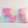 Nordic Plush Rectangular Pillowcase - Crystal Velvet Mink Cushion Cover, Solid Color