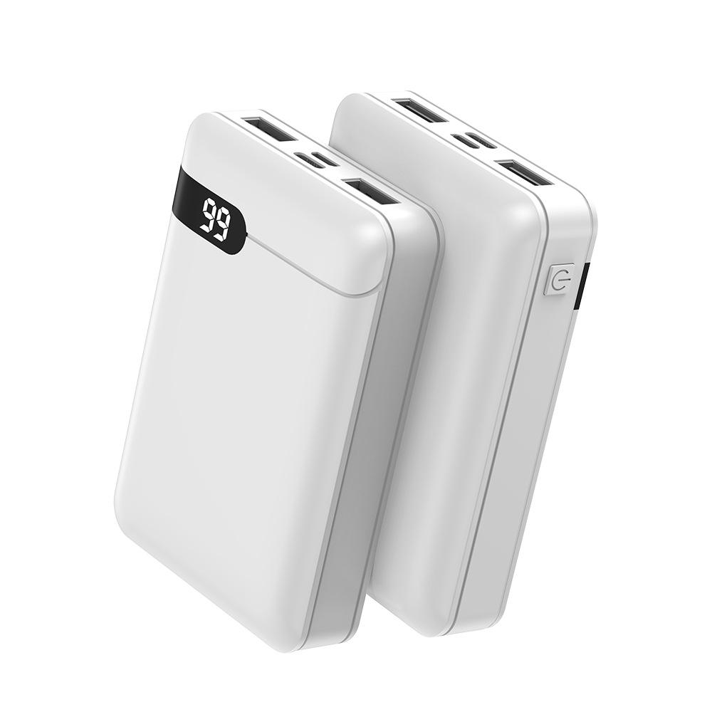 Мини-портативный аккумулятор емкостью 10000 мАч со светодиодным дисплеем, идеально подходит для путешествий, возможен индивидуальный логотип