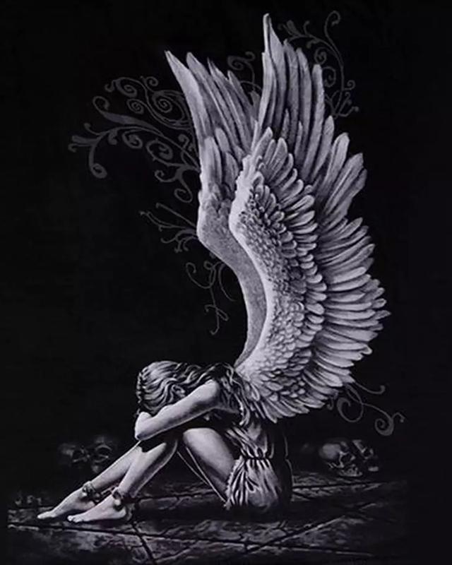 5D DIY алмазная живопись Русалка полная дрель вышивка крестиком Алмазная вышивка феи и животные домашняя картина горный хрусталь подарок ручной работы