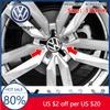 2026 Горячие Для VOLKSWAGEN VW 4 шт. 135 мм Пять лучей Центральная заглушка колеса автомобиля Колпачки ступицы Значок логотип 8R0601165 4F0601165N Для Volkswagen