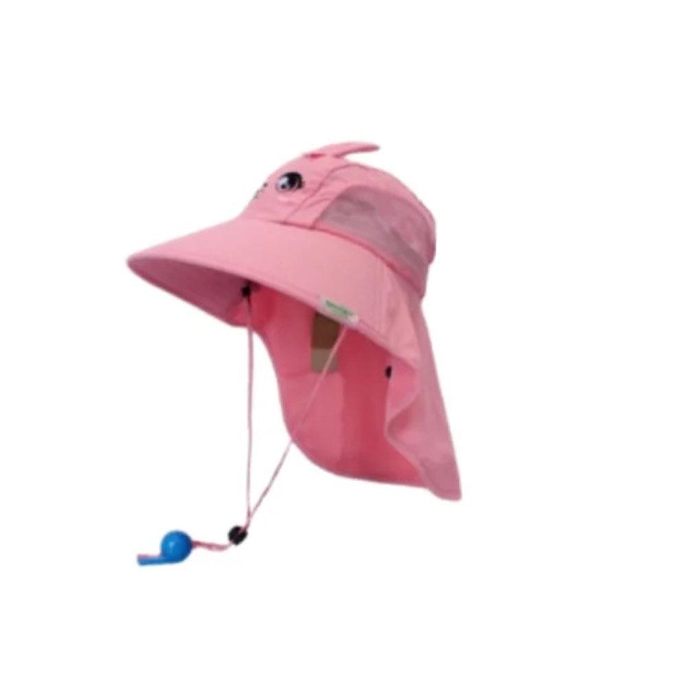 Neck Ear Cover Kids Beach Cap Breathable Children Bucket Hat Children Sun Hat Travel Flap Cap