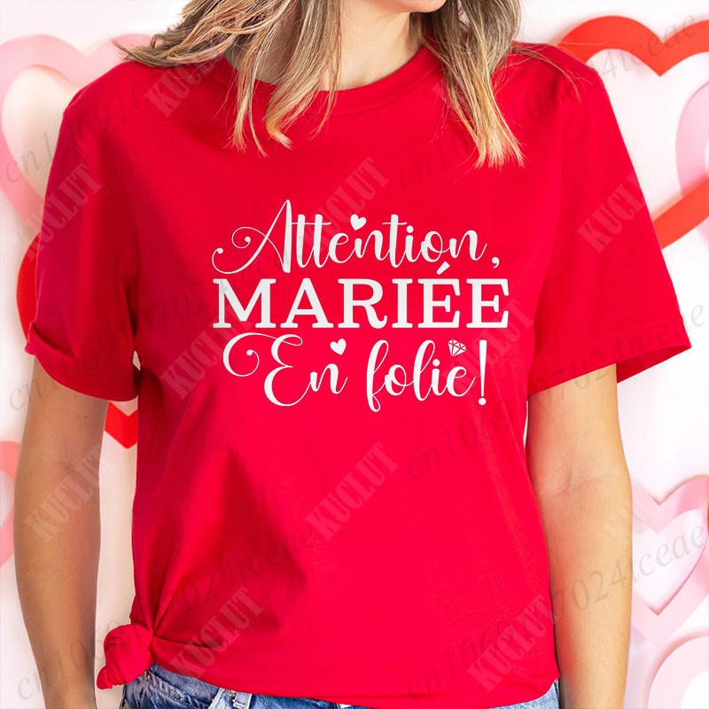 Юмор Французская футболка для девичника Футболки для прощания с одиночеством для девушек Командные футболки для девичника Футболка будущей невесты Смешные топы для свадебного душа